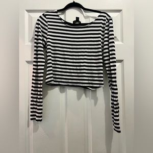 Forever 21+ Long Sleeve Crop Top